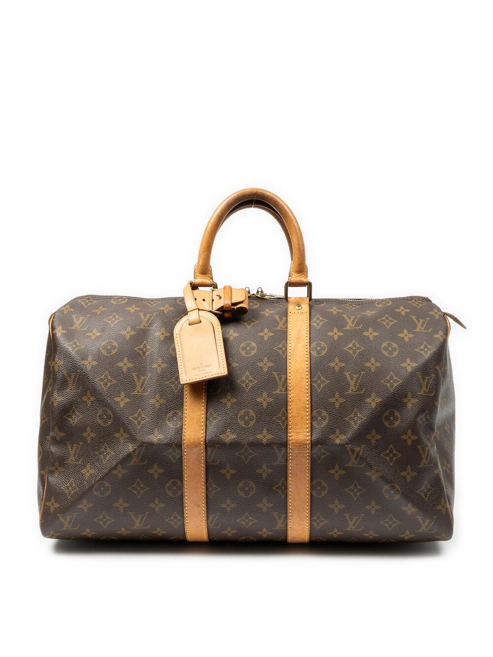 Louis Vuitton Keepall Bag Canvas 45 #365729L11B
